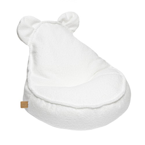 Boucle Teddy Sako Bag, White