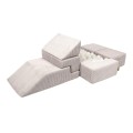 Aesthetic Bricks Kids Sofa, Ecru