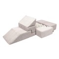 Aesthetic Bricks Kids Sofa, Ecru