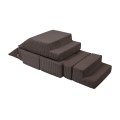 Aesthetic Bricks Kids Sofa, Brown