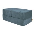 Aesthetic Cube Kids Sofa, Turquoise