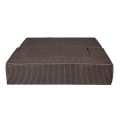 Aesthetic Cube Kids Sofa, Brown