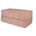 Aesthetic Cube Kids Sofa, Powder pink