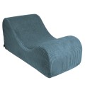 Aesthetic Wave Lounger, Turquise