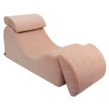 Aesthetic Wave Lounger, Powder Rose