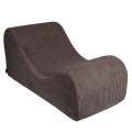 Aesthetic Wave Lounger, Brown