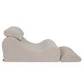 Bearly Wave Lounger, Light Grey