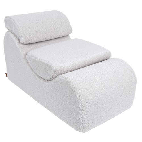 Bearly Wave Lounger, White
