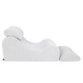 Bearly Wave Lounger, White