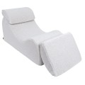 Bearly Wave Lounger, White