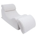 Bearly Wave Lounger, White