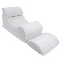 Bearly Wave Lounger, White