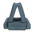 Aesthetic Pocket Basic Kids Sofa, Turquise