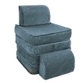 Aesthetic Pocket Basic Kids Sofa, Turquise