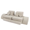 Aesthetic Pocket Max Kids Sofa, Ecru